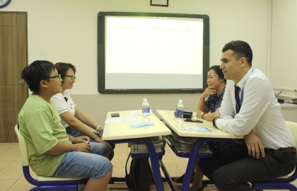 A student-led conference in Horizon